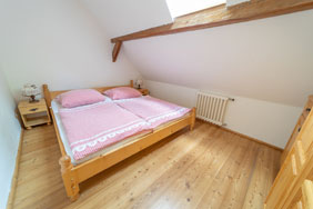 Chalupa Jeseníky Jindřichov - LOŽNICE - dvojlůžkový pokoj