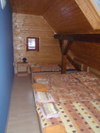 Chalupa Jeseníky Jindřichov - LOŽNICE - třílůžkový pokoj